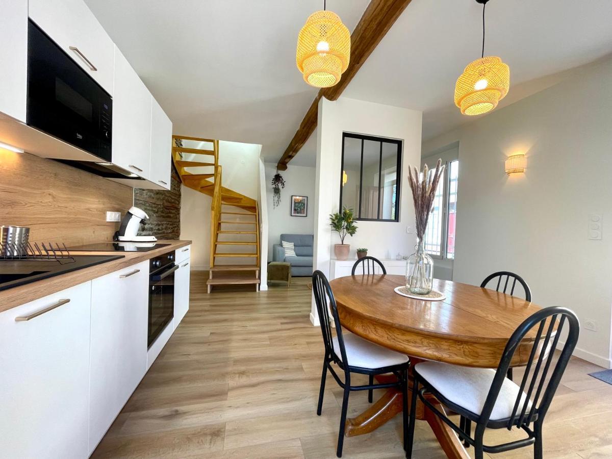 Maison La Provencale 6 Pers - Free Parking - Climatisation - Metro Toulouse Eksteriør billede